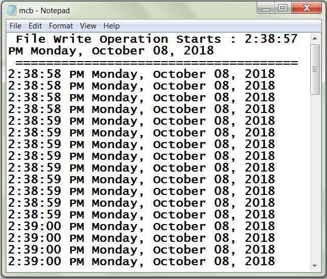 Timer In C